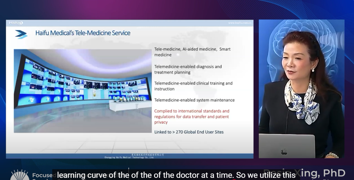 Dr. Rosie Xing on Chongqing Haifu's Clinical Applications & Global Expansion